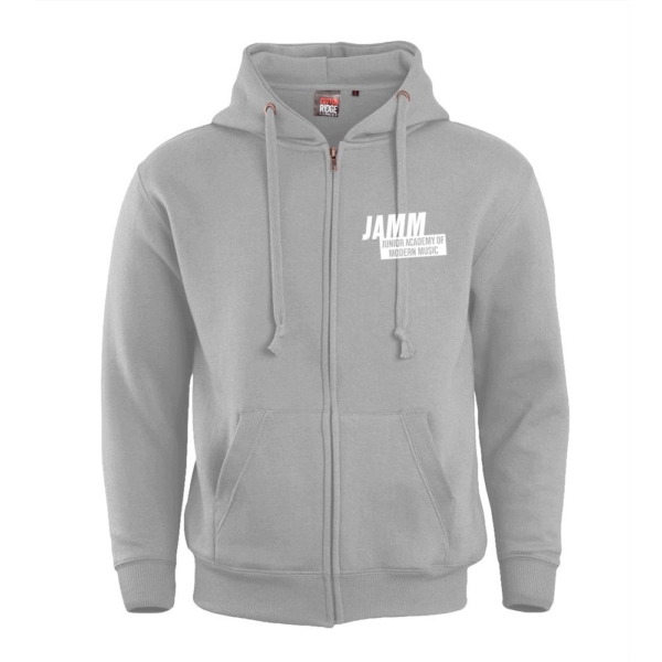 Heather JAMM Zip-Up Kids Hoodie